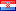 Croatian Croatian flag